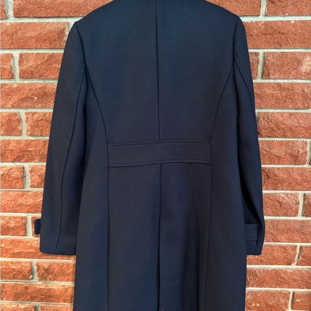 J. Crew Women's Navy Coat - Picture 5 of 10
